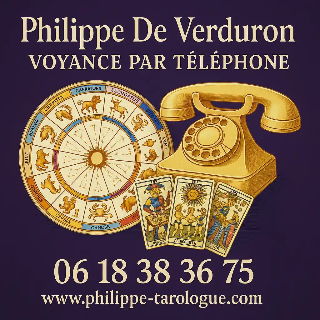 Philippe De Verduron, Voyant sérieux par téléphone, Médium Astrologue, consultation de voyance par téléphone fiable et sérieuse, voyant indépendant, meilleur voyant de france