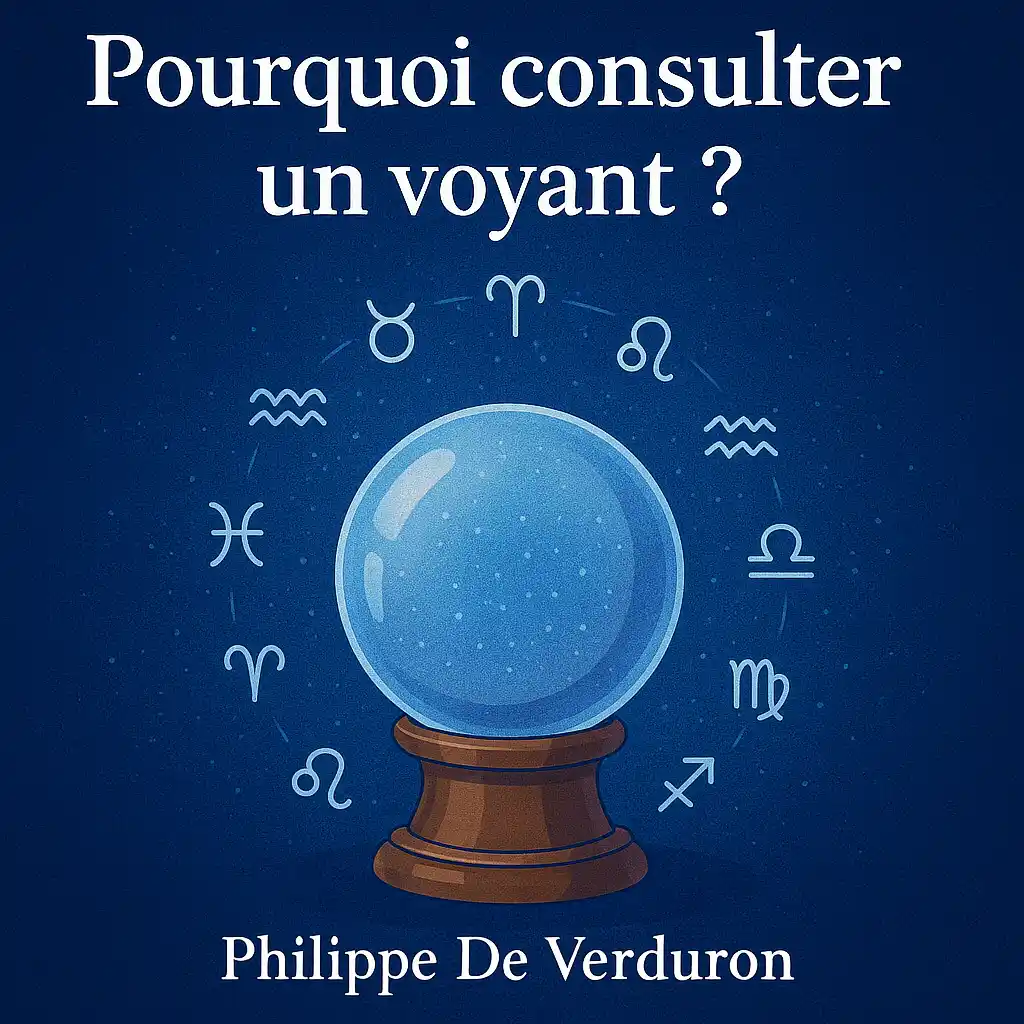 Pourquoi consulter un voyant médium ? Par Philippe De Verduron Voyant Médium Astrologue à Strasbourg